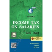 Swamy's Income Tax on Salaries for 2022-23 by Muthuswamy Brinda Sanjeev